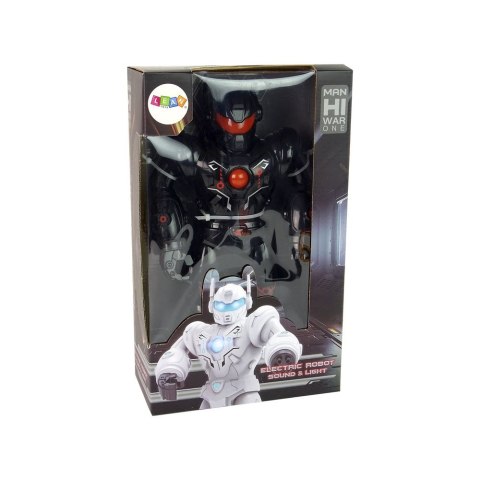 Robot Interaktywny Chodzi Dźwięk Świeci Czarny Lean (15161) Lean