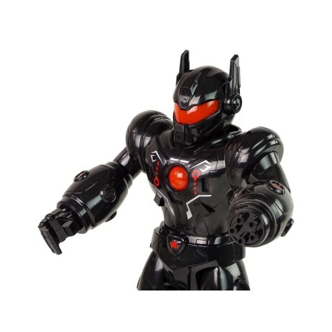 Robot Interaktywny Chodzi Dźwięk Świeci Czarny Lean (15161) Lean