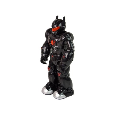 Robot Interaktywny Chodzi Dźwięk Świeci Czarny Lean (15161) Lean