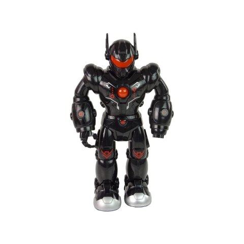 Robot Interaktywny Chodzi Dźwięk Świeci Czarny Lean (15161) Lean