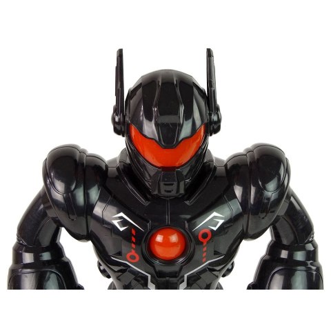 Robot Interaktywny Chodzi Dźwięk Świeci Czarny Lean (15161) Lean