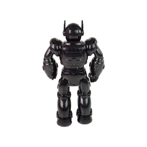 Robot Interaktywny Chodzi Dźwięk Świeci Czarny Lean (15161) Lean