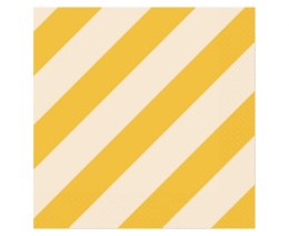 Serwetki paski żółto beżowe żółty celuloza [mm:] 330x330 Godan (PG-SPA1) Godan