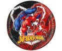 Talerz jednorazowy Spiderman papier śr. 200mm 8 szt Godan (97314) Godan