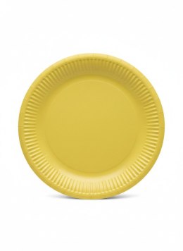 Talerz jednorazowy gold papier śr. 230mm 8 szt Paw (PPL8000709) Paw