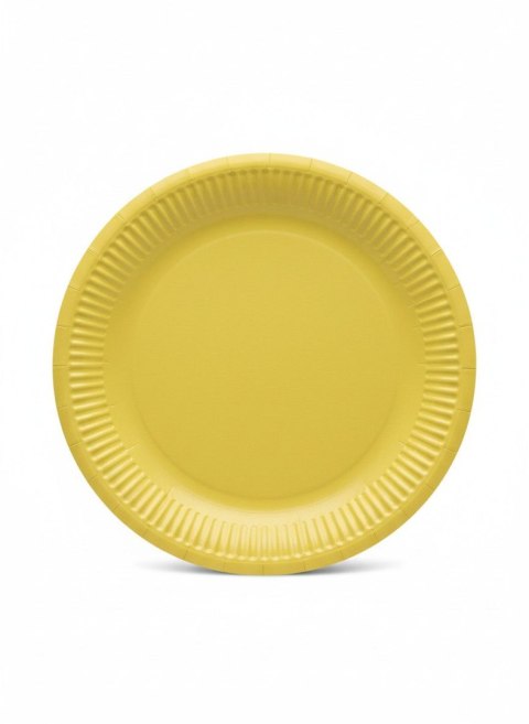 Talerz jednorazowy gold papier śr. 230mm 8 szt Paw (PPL8000709) Paw