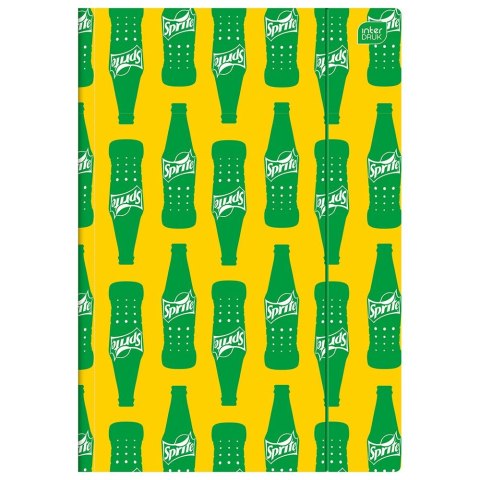 Teczka kartonowa na gumkę COCA COLA MAT+UV A4 mix Interdruk Interdruk