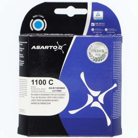 Tusz (cartridge) alternatywny Brother Asarto (AS-B1100/980C) Asarto