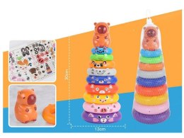 Układanka piramidka Kapibara Bigtoys (BKLO3477) Bigtoys