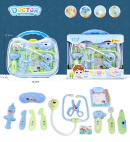 Zestaw lekarski niebieski Lean (18108) Lean