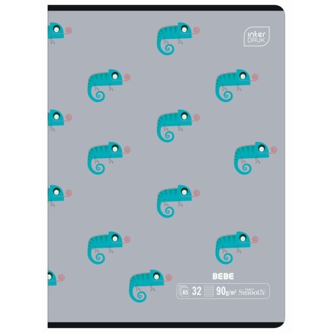 Zeszyt BEBE KIDS A5 32k. 90g trzy linie Interdruk Interdruk