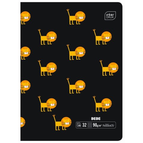 Zeszyt BEBE KIDS A5 32k. 90g trzy linie Interdruk Interdruk