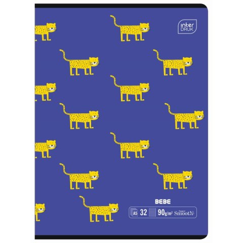 Zeszyt BEBE KIDS A5 32k. 90g trzy linie Interdruk Interdruk