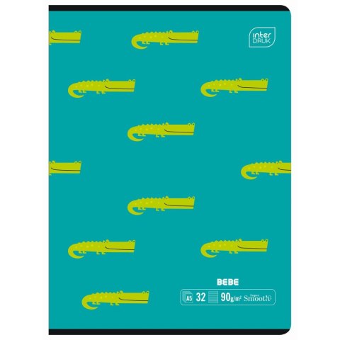 Zeszyt BEBE KIDS A5 32k. 90g trzy linie Interdruk Interdruk