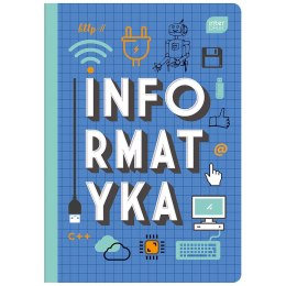 Zeszyt tematyczny INFORMATYKA A5 60k. krata Interdruk (ZE60INF#) Interdruk