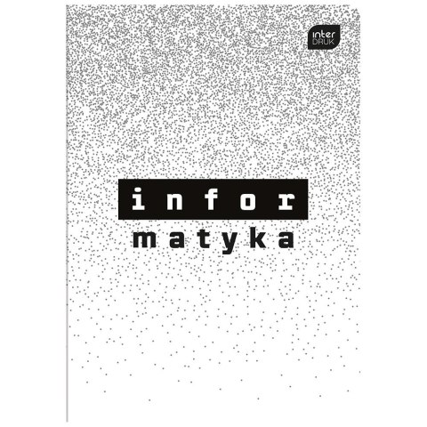 Zeszyt tematyczny INFORMATYKA A5 60k. krata Interdruk (ZE60INF#) Interdruk