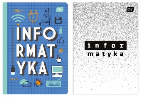 Zeszyt tematyczny INFORMATYKA A5 60k. krata Interdruk (ZE60INF#) Interdruk