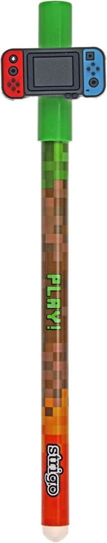 Długopis wymazywalny GAMING 5902315577572 wkład niebieski 0,5mm Strigo (SSC194) Strigo