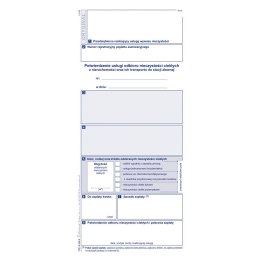 Druk samokopiujący potw.odbioru niczystości ciekł. transport do stacji paliw Michalczyk i Prokop (S-105-8) Michalczyk i Prokop