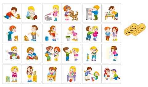 Gra edukacyjna Dobre wychowanie Kukuryku Kukuryku