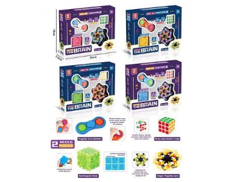 Gra zręcznościowa zestaw układanek gier Bigtoys (BGR9830) Bigtoys