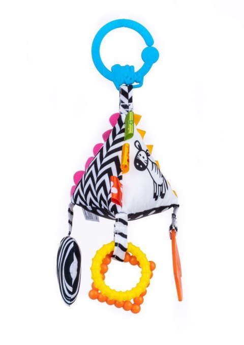 Grzechotka ZAWIESZKA PIRAMIDKA SENSORY Balibazoo (BB 80136) Balibazoo