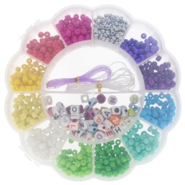 Koraliki dla dziewczynki Koraliki do nawlekania Mega Creative (543667) Mega Creative