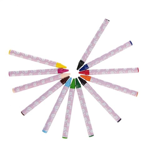 Kredki świecowe KITTY 12 kol. Starpak (559671) Starpak