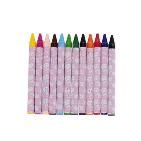 Kredki świecowe KITTY 12 kol. Starpak (559671) Starpak