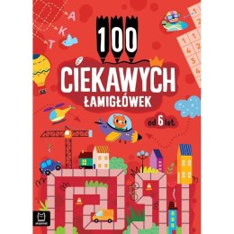 Książka dla dzieci 100 ciekawych łamigłówek Aksjomat Aksjomat