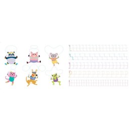 Książka dla dzieci Szlaczki. Wstęp do nauki pisania Aksjomat Aksjomat