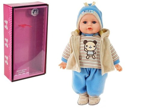 Lalka bobas z polskim dźwiękiem, mówi i śpiewa po polsku; BOX [mm:] 350 Adar (629325) Adar