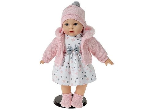 Lalka bobas z polskim dźwiękiem, mówi i śpiewa po polsku; PVC [mm:] 400 Adar (605572) Adar