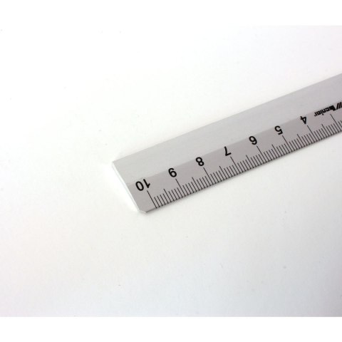 Linijka metal 10cm Leniar (30402) Leniar