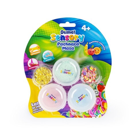 Masa plastyczna dla dzieci SENSORY PACHNĄCA MASA mix Dumel (DD30623) Dumel