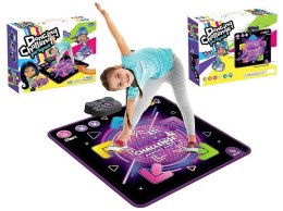 Mata dla malucha do tańczenia 90x90cm, na baterie, światła LED, czujniki dotyku, 4xAA niedołączone Adar (612570) Adar