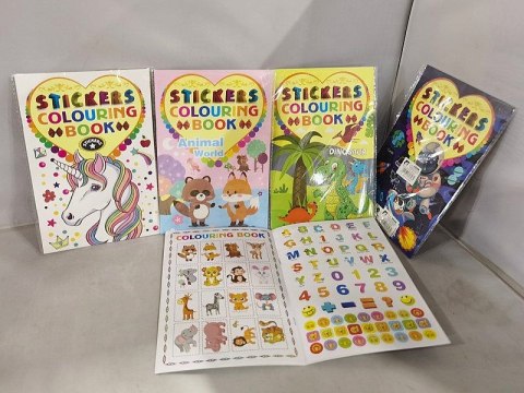 Naklejka (nalepka) z kolorowanką Adar (628465) Adar