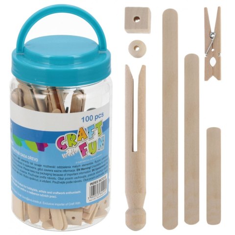 Ozdoba drewniana Craft with Fun (567213) Craft with Fun