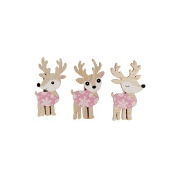 Ozdoba drewniana Klamerki Xmass Craft With Fun (567218) Craft With Fun