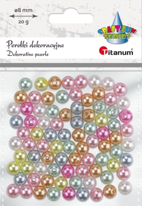 Perełki Craft-Fun Series 6mm mix Titanum (BJ25042729) Titanum