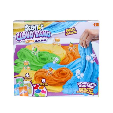 Piasek kinetyczny pachnący ZESTAW Z FOREMKAMI Dumel (ST40398) Dumel