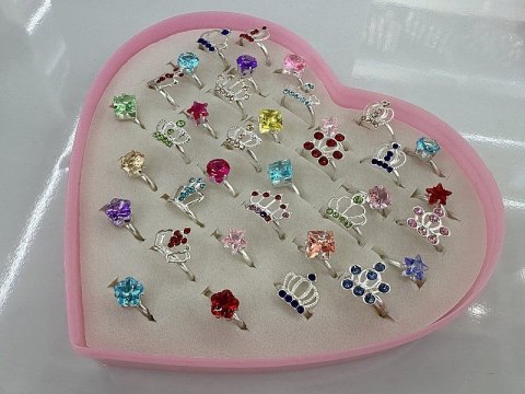 Pierścionek zestaw 36 szt. Adar (628014) Adar