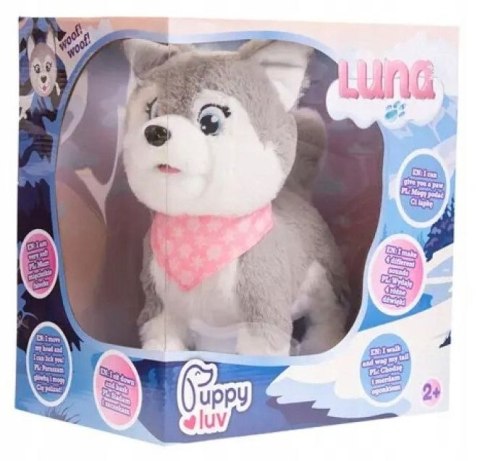 Pluszak interaktywny Puppu Luv piesek Luna Tm Toys (DKO0103) Tm Toys