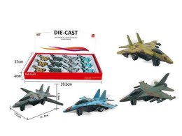 Samolot myśliwiec metalowy 11,5cm Bigtoys (BSAM8833) Bigtoys