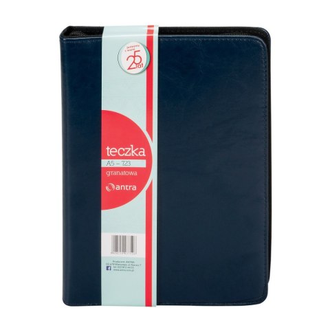Teczka konferencyjna teczka A5 granatowy ekoskóra Antra (723) Antra