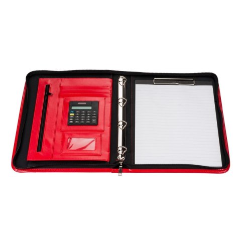 Teczka konferencyjna z kalulatorem A4 czerwona A4 czerwony Antra (711) Antra
