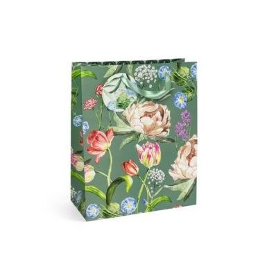 Torba prezentowa piwonie i tulipany, L, 5 szt. [mm:] 320x260x 120 Argo (257040) Argo