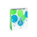 Torba prezentowa urodziny niebieski, L, 5szt. [mm:] 320x260x 120 Argo (257058) Argo