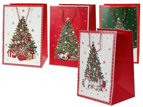 Torba prezentowa z motywem świątecznym [mm:] 320x260x 100 Adar (628861) Adar