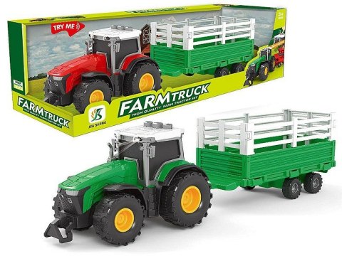 Traktor z przyczepą, światło i dźwięk Adar (582606) Adar